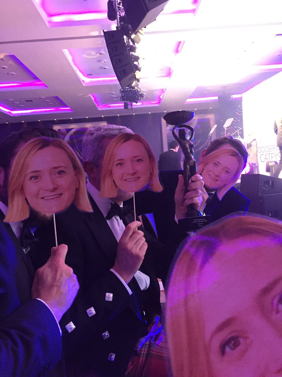 VacherinLondon's tweet photo. Can the real @ZoeBronwen please stand up #CSR #winner #FSCATEYS https://t.co/ZTx68AjPA5