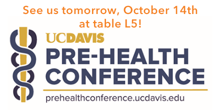 uofstaug's tweet photo. See you at #UCDPHC2017 tomorrow! We’ll be at table L5 with info on our programs & prizes. @UCDPreHealth #oneucdphc #UCDPHC #PreHealth https://t.co/GraK9kO8Ec