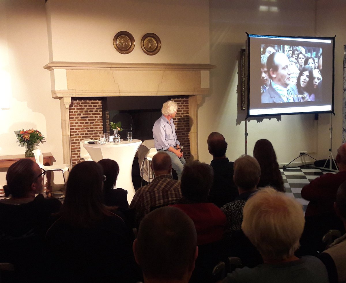 MeyerRon's tweet photo. Onze 1e #VoorElkaar avond: in gesprek met Paul Scheffer en Arjan Vliegenthart in de Abdij van Middelburg. https://t.co/vYb2XovfKs