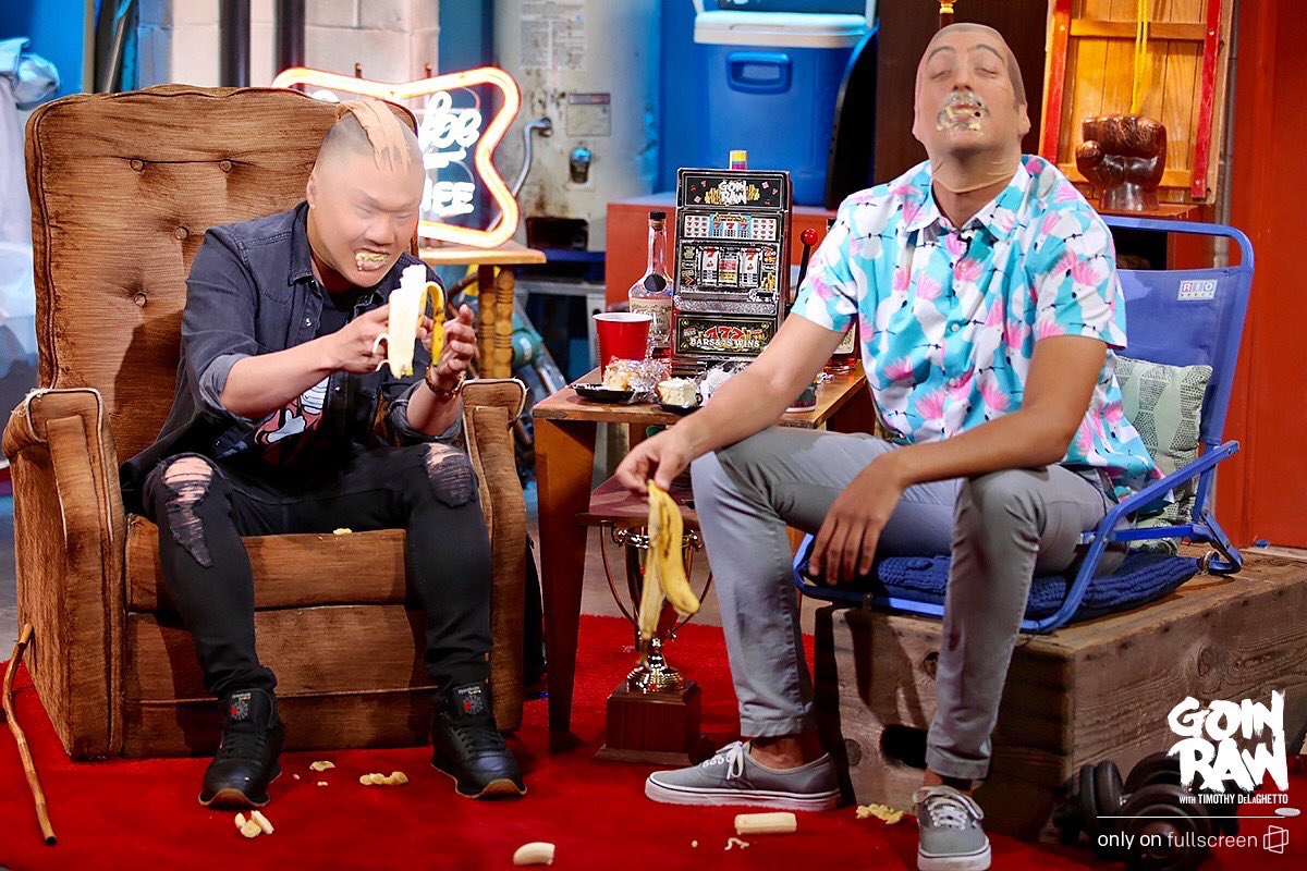 TimothyDeLaG's tweet photo. WTF are me and @kassemg doing here!?
Find out on this week's #GoinRaw!
(You can watch 2 eps for free right now! https://t.co/fBQ2NkQvdc) https://t.co/CPgYYG7Gpt