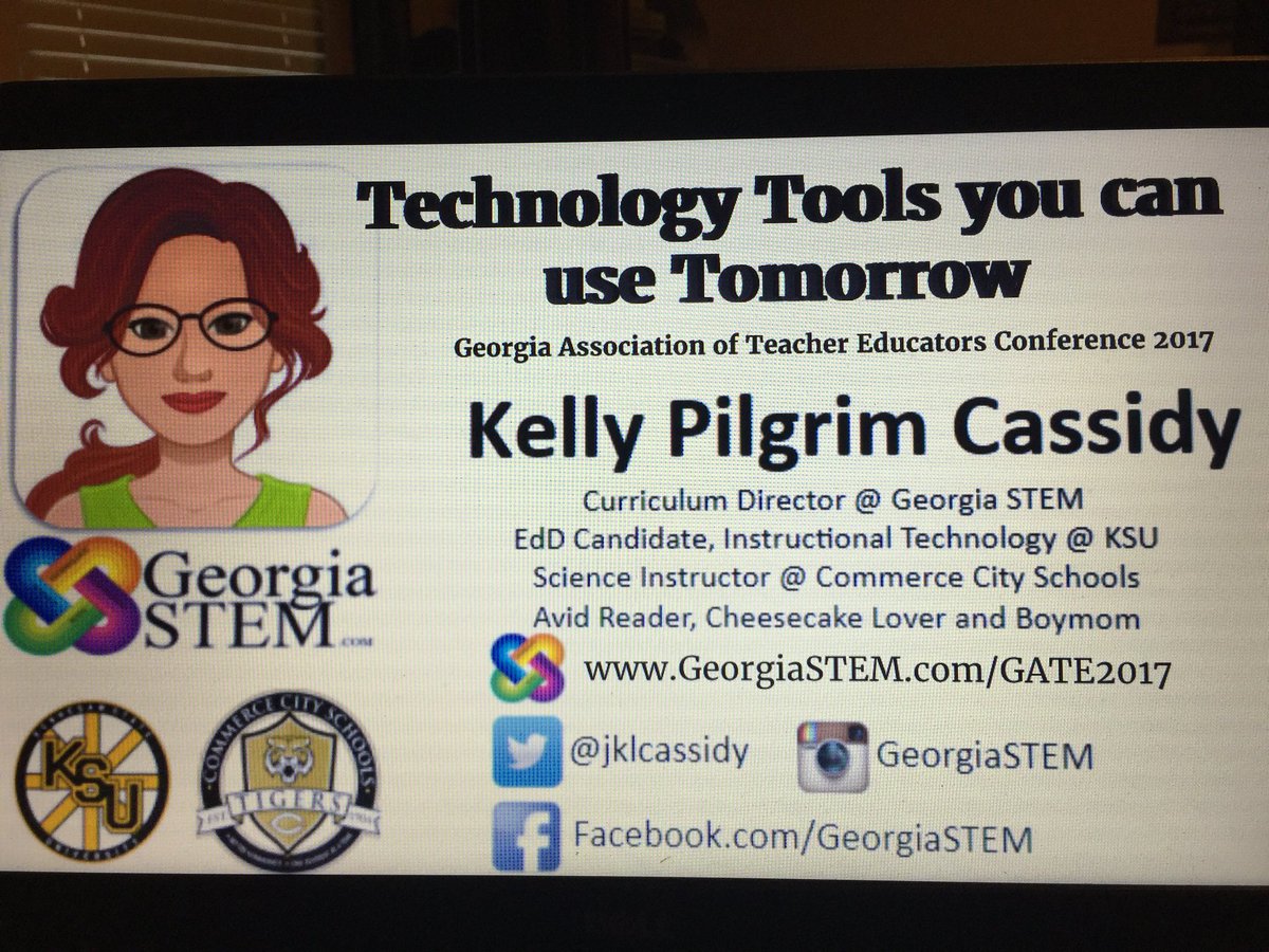 GATE_ORG's tweet photo. @jklcassidy from @CommerceSchools shared Technology Tools in her session at #GATE2017 https://t.co/9NLoNeYxZ8