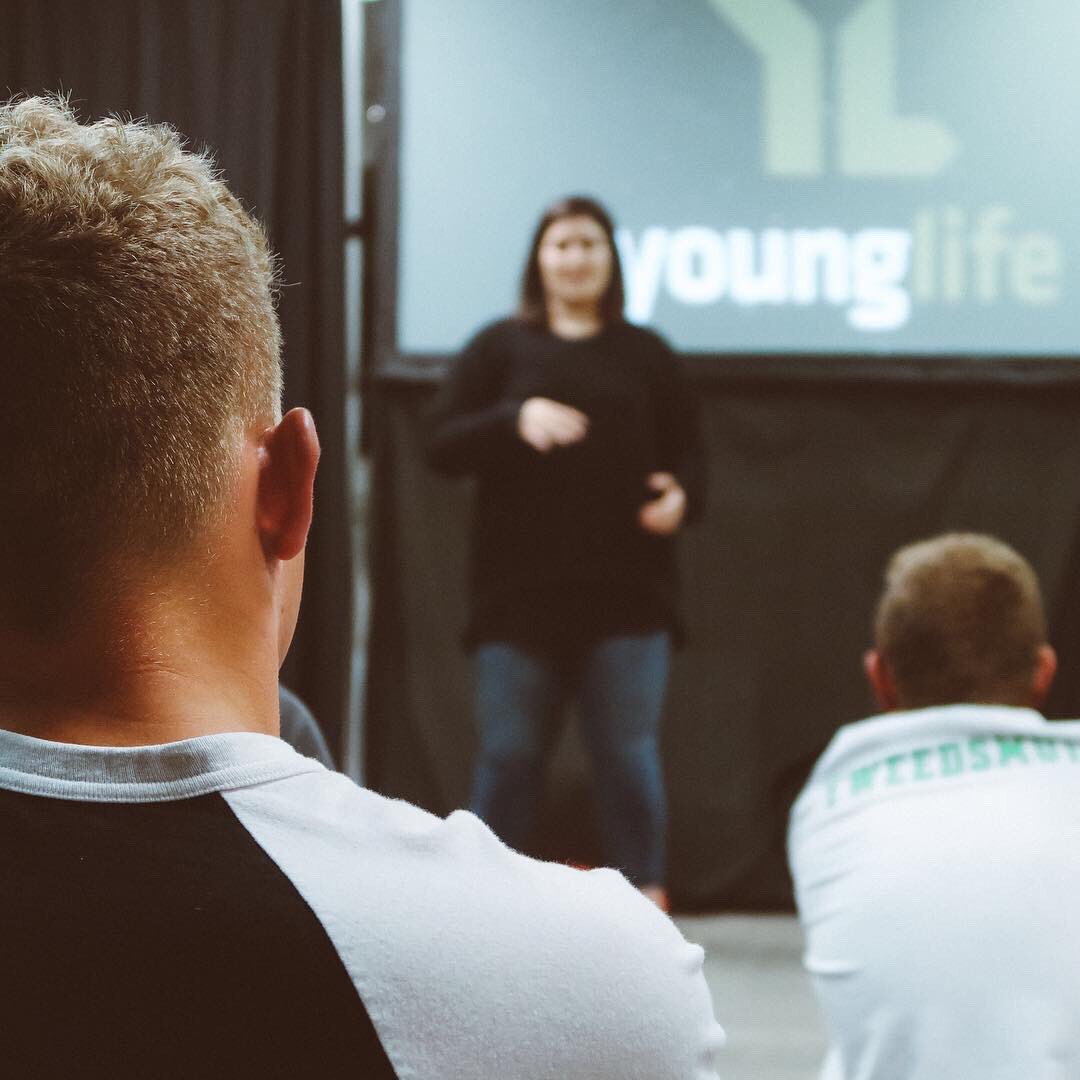 YoungLife's tweet photo. You have a right to consider who Jesus is for you. Regardless of your response, we’re with you and for you. https://t.co/6sG7UhrvHl