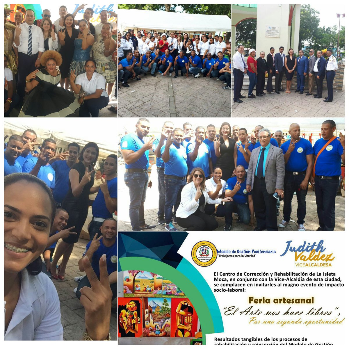 FraniaNavarro's tweet photo. #ModeloPenitenciarioRD trabaja para la libertad #MedioLibreRD por una ✌ oportunidad @YsmaeplPaniagua @judithvaldez31 https://t.co/C6QHETTuXZ