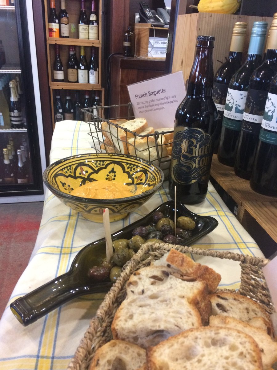 tasting today with <a href="/driftwoodbeer/">Driftwood Brewery</a> 2-5 today. with tasty treats by <a href="/TerraBreads/">Terra Breads</a> <a href="/zarasdeli/">Zara's Italian Deli</a>