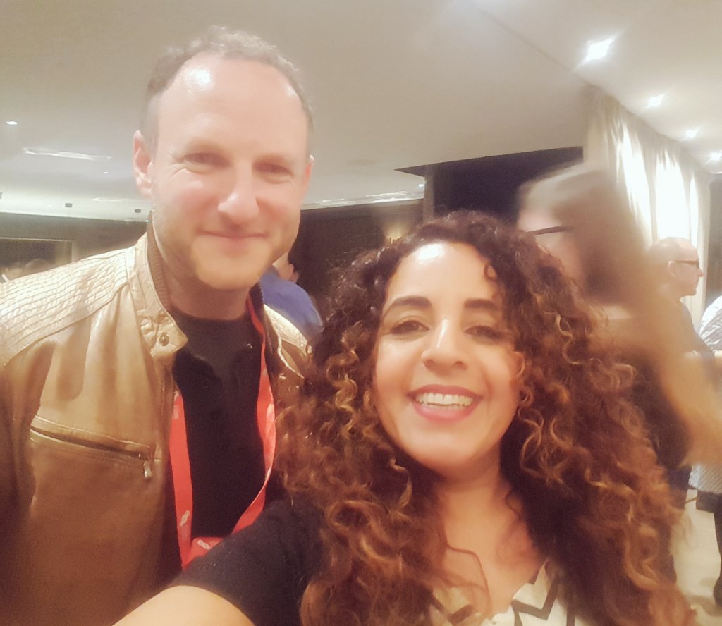 AmannyMo's tweet photo. Well #FridayThe13th unlucky for some #notforme gr8 day wonderful filmmakers #LFF2017 @marcjfrancis #1stinterview @reel2realtalk #walkwithme https://t.co/pFdwWIQWs9