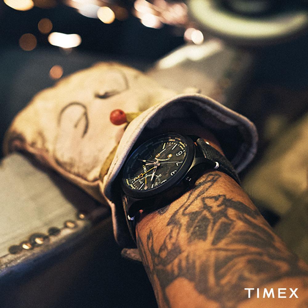 timex waterbury world time