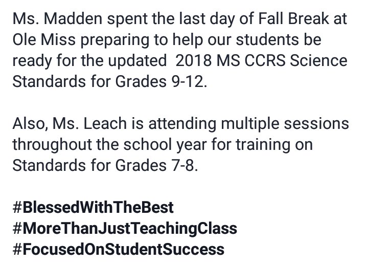 SHSGoBobcats's tweet photo. SAC is blessed with the best teachers!
Another great example:
#BlessedWithTheBest
#MoreThanJustTeachingClass
#FocusedOnStudentSuccess https://t.co/capqzZ4qjl
