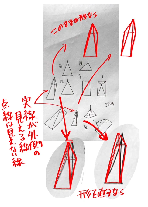 @popo93923175 いいですね!はじめてのパターンでしたがかなりできています(^◇^)おかしなところを描いたので添付画像を参照ください(^◇^) 