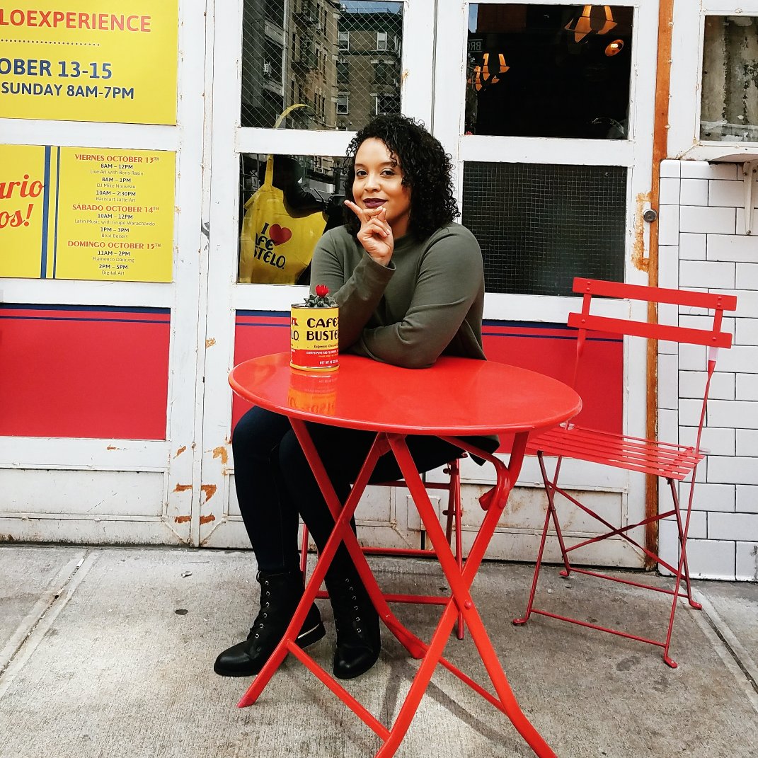 MiriamMMorales's tweet photo. Loving this @CafeBustelo tour around NYC! Tasting great food + café + history thrown in = 😋🤗 #BusteloExperience #ad https://t.co/IPSckewel4