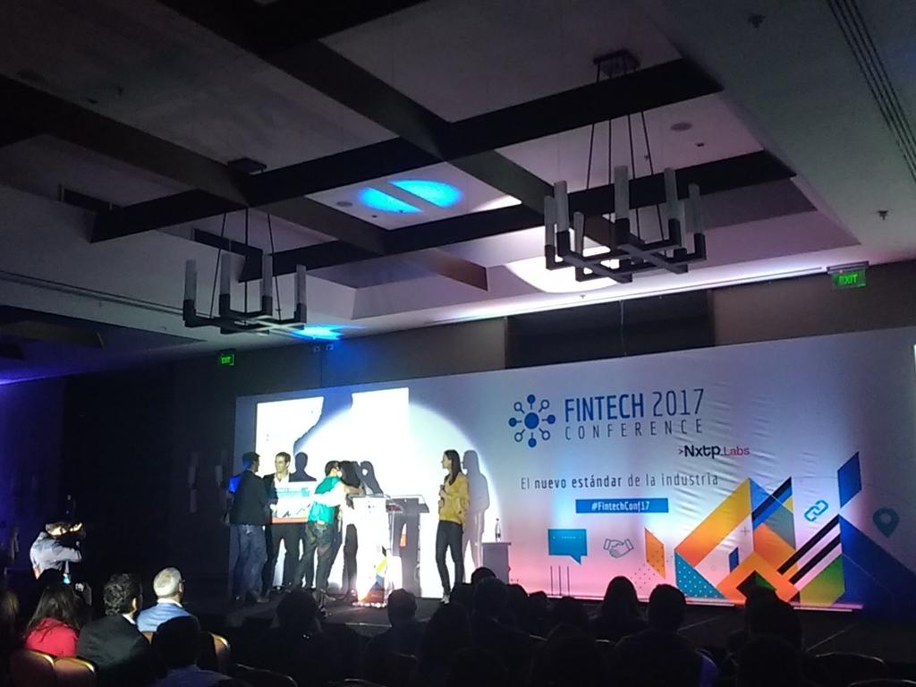 revistamprende's tweet photo. 130 postulados, 35 startup para ser aceleradas, 8 finalistas   y la mejor fintech de Latinoamérica  es  @TranquiFinanzas #FintechConf17 https://t.co/9UCFFZqAgi
