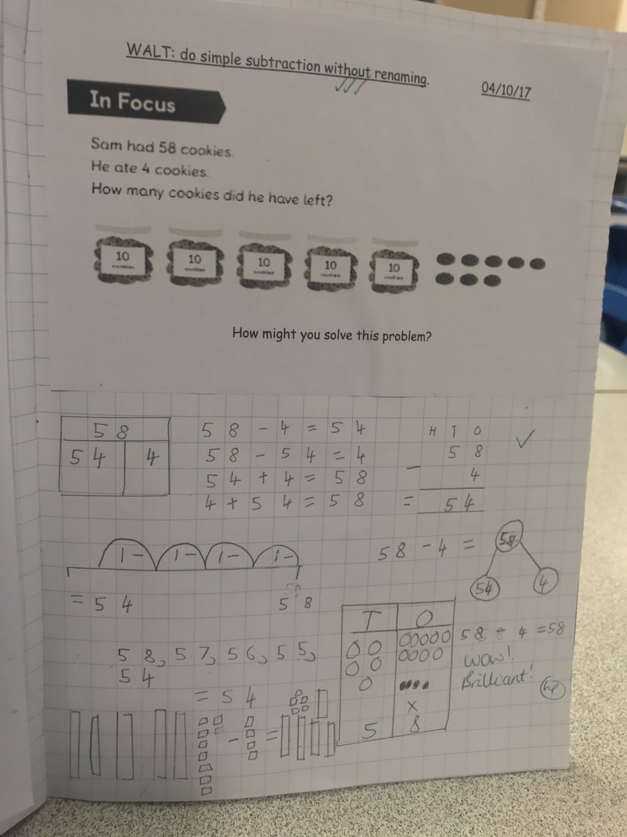 miss_teke's tweet photo. An example of the variety of my year 3’s use every lesson ☺️ https://t.co/HHrqojO5K1