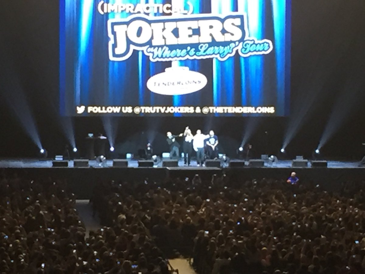 harrisonjc00's tweet photo. Great show at the O2 tonight guys! 2nd time I’ve been 😄 @BQQuinn @SalVulcano @jamessmurray @Joe_Gatto #impracticaljokers https://t.co/Qim9KUcTG7