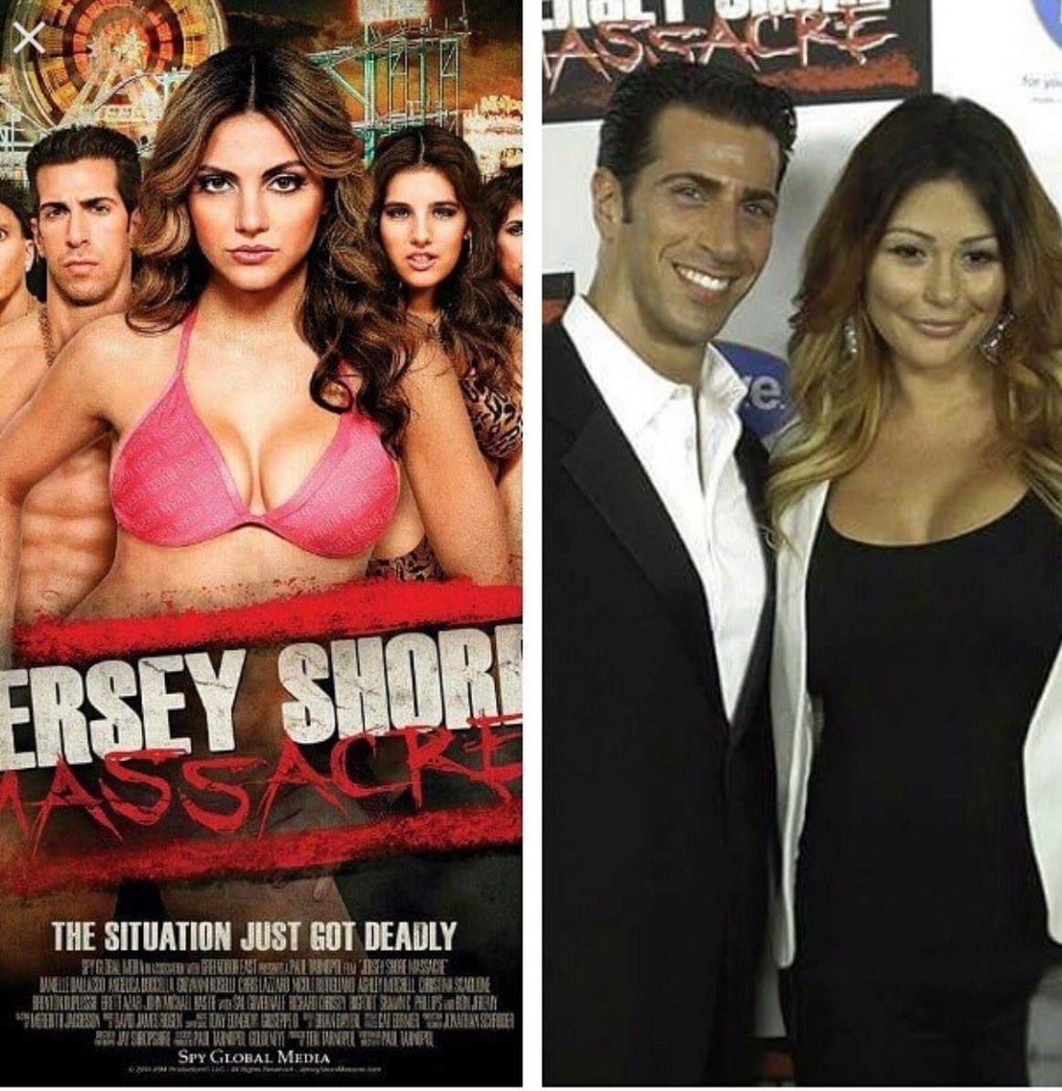 GiovanniRoselli's tweet photo. What better way to spend #FridayThe13th than to watch @jerseyshoremass - produced by @JENNIWOWW - own it today! #JSM https://t.co/c8R1nJ6Gn1