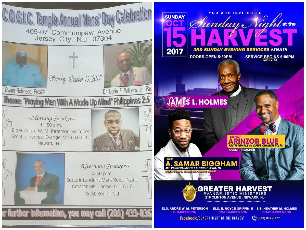 RevAWMP's tweet photo. The weekend is here! Join me for both of these great services! #RevAWMP #SNATH https://t.co/aAMrWyKu6F