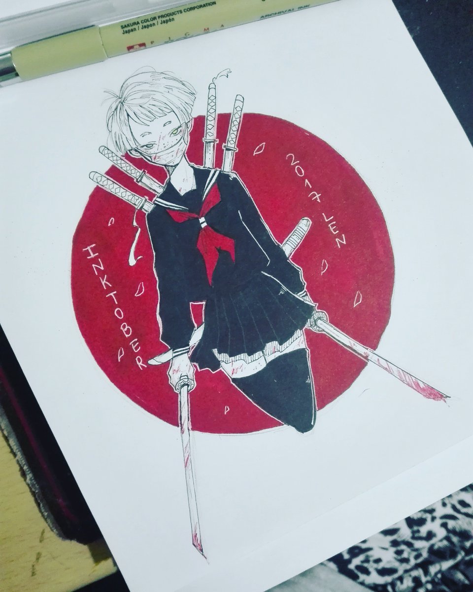 Birch__white's tweet photo. Some #Inktober drawings 
#inktober2017 https://t.co/tnLuWBshhj
