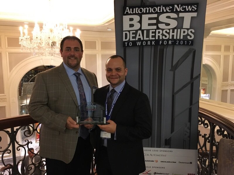 number1cochran's tweet photo. Our Butler Subaru team accepted their @Automotive_News "Best Dealership to Work For 2017" Award, ranking 34th of 100 showrooms nationwide https://t.co/QsowfjeF0S