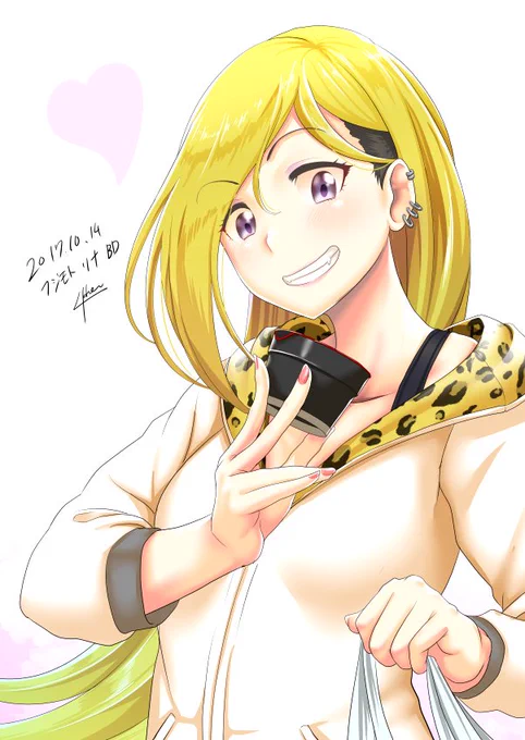 版権カラー:手の込んだものは描けないけど祝いを込めてふじりな。小さくても大きくても幸せを喜べるアイドルでいてほしいです。 #藤本里奈生誕祭2017 