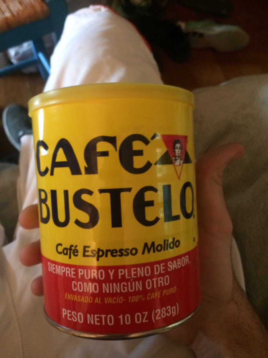 CKCIII's tweet photo. Powering through this Friday work with @CafeBustelo ! #working4theweekend #Fridaythe13th https://t.co/AJcSenSzaq
