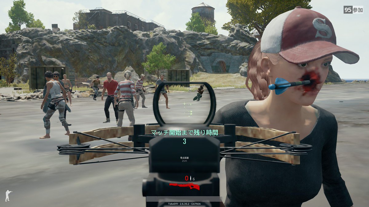 NewToke99's tweet photo. 最近PUBGやってる時のスクショ。SK12スナイパーカスタム誕生（カステラ付き）戦う前から鼻血が出ている野良の方。 https://t.co/RYaBEQLC11