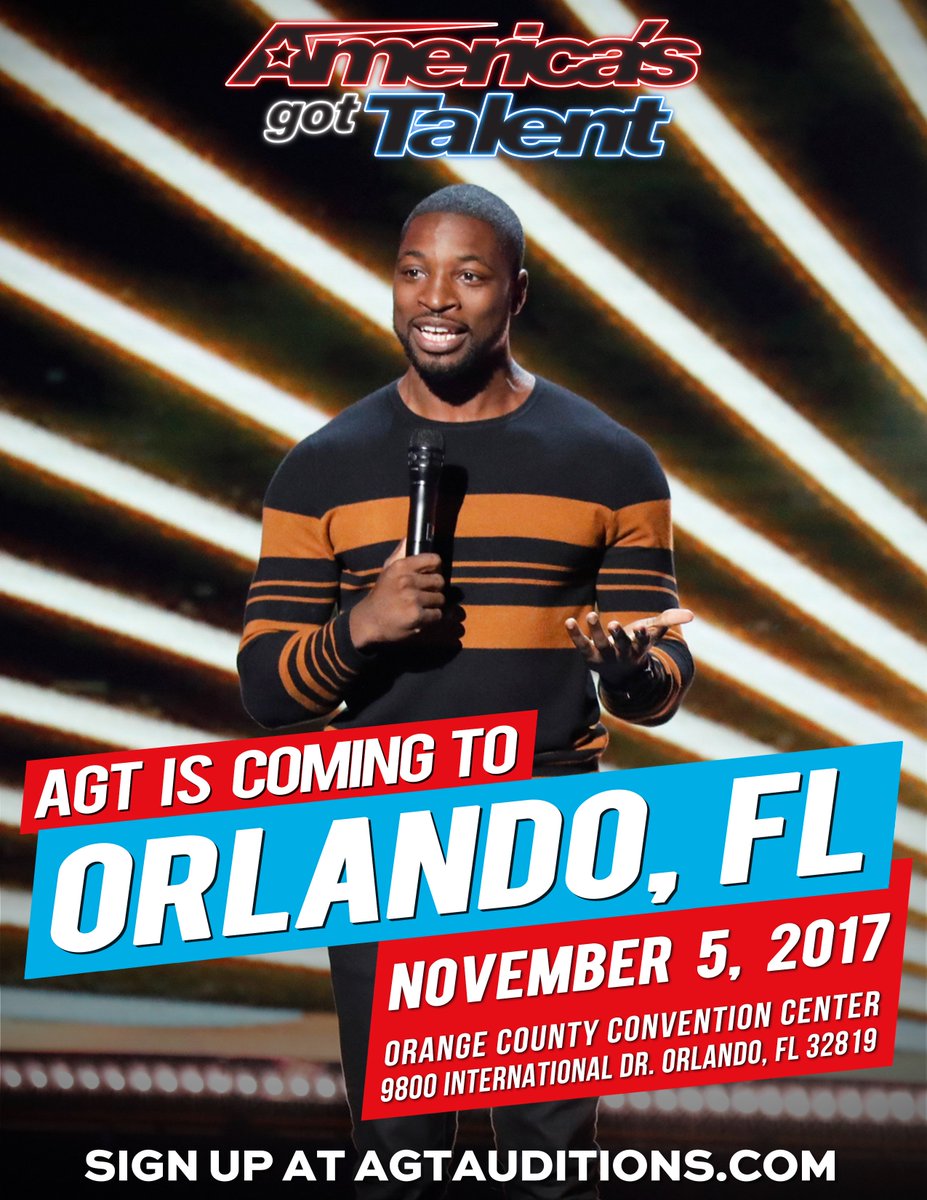<a href="/AlexaSantosNBC2/">Alexa Santos</a> We’re coming to Orlando for America’s Got Talent auditions! Share with the talent in Fort Myers!