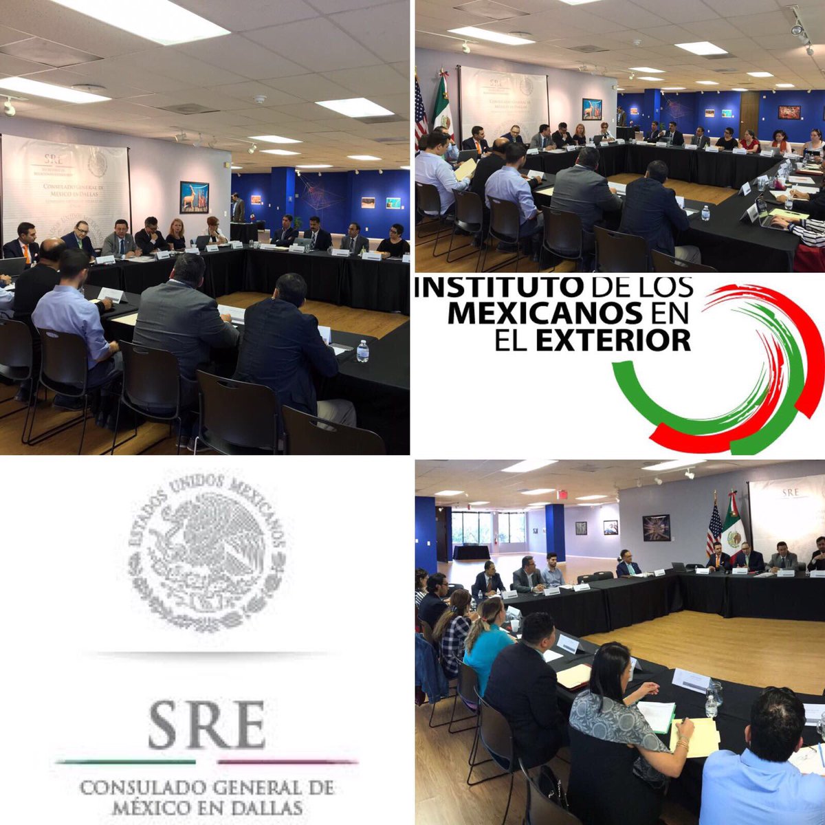 ConsulMexDal's tweet photo. Emb @jcmendoza2011 preside Reunión de Evaluación de Proyectos de Consejer@s #CCIME @IME_SRE en @ConsulMexDal https://t.co/5EyTkQQdN2