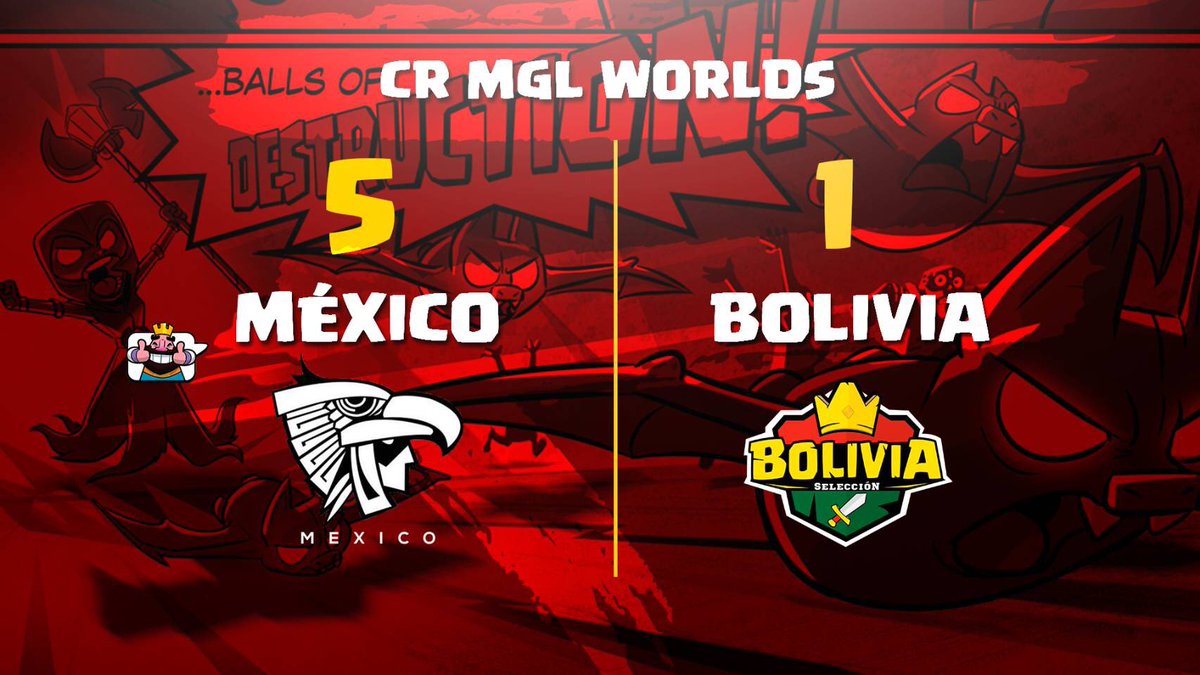 SeleccionCRmx's tweet image. RESULTADO FINAL.

Venga México @CR_Worlds 🇲🇽
