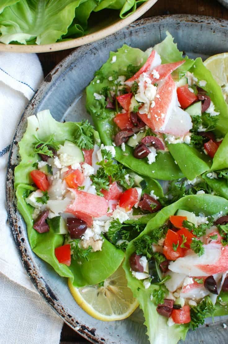 ohiogirl444's tweet photo. Add these Mediterranean Surimi Lettuce Wraps to your lunch routine! https://t.co/YOUqxLV7db #ad #simplysurimi #transoceanproducts #seafood https://t.co/wZDO0ISmih
