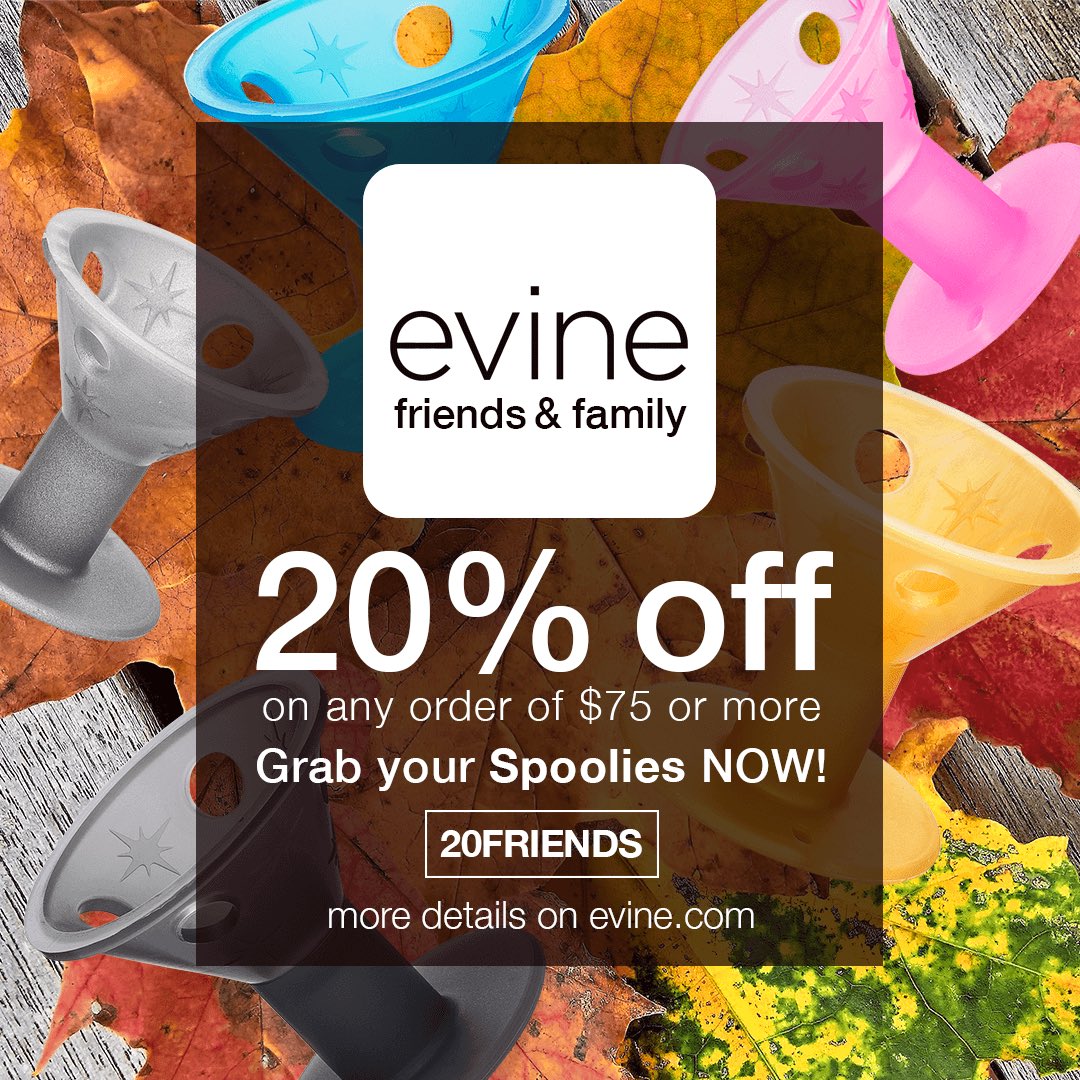 spoolies's tweet photo. Who wants 20% off? Kick off your Friday night with a killer deal!
. . .
#twentypercentoff #spoolies #limitedoffer #friyay https://t.co/MNylHcwk34