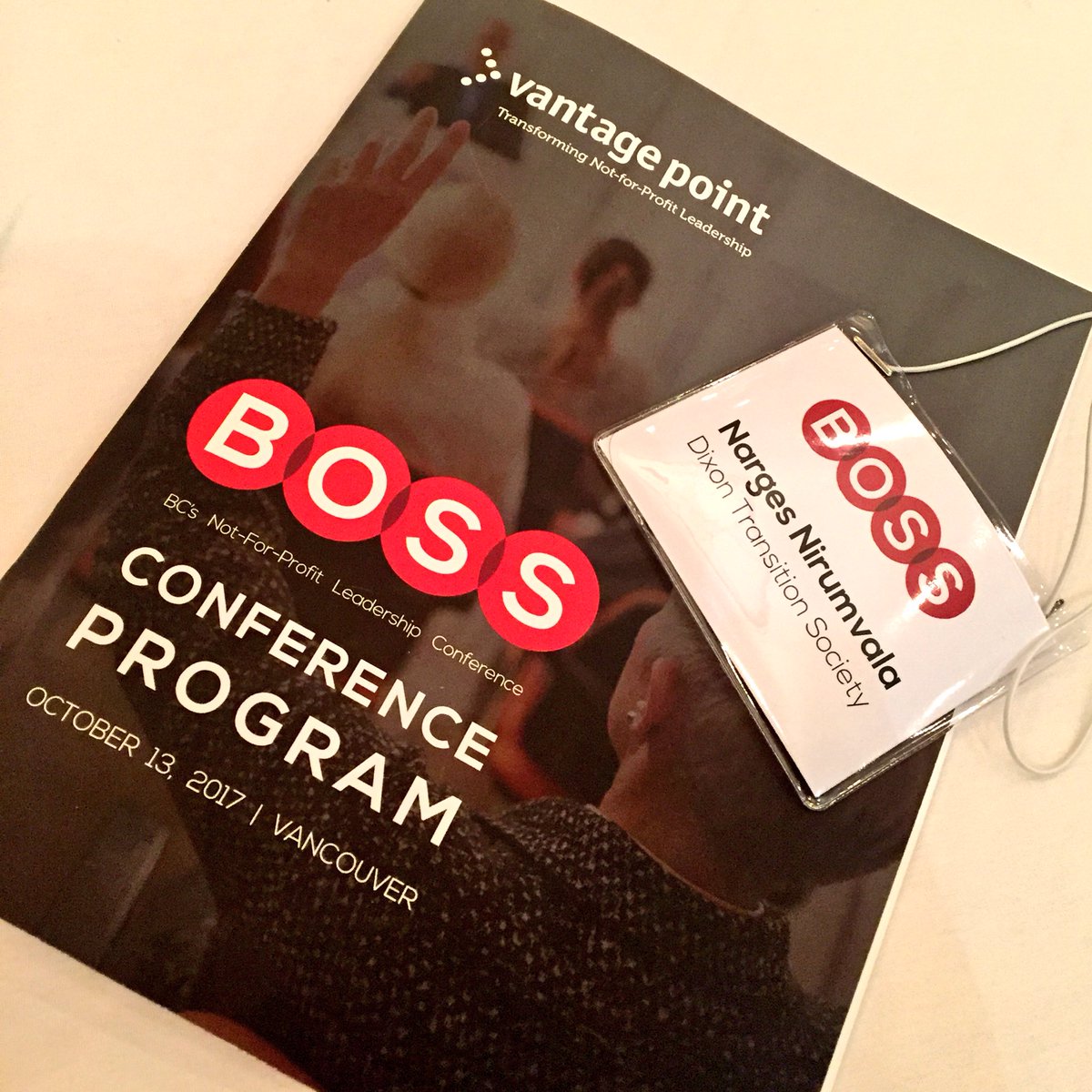 NargesNirumvala's tweet photo. What an amazing day of learning at #BOSS2017 by @vantagepnt on behalf of @dixonsociety #nfp #Leadership #Vancouver https://t.co/ONQc7jOwjA