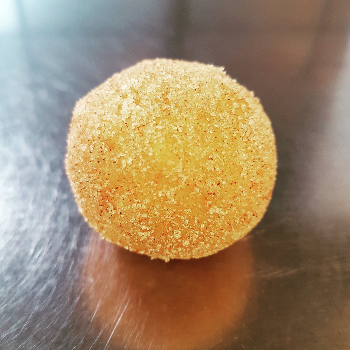 chefmarklawton's tweet photo. Doughnut for our chocolate dessert #flufffffy #softasacloud #stillpushingforthatupgrade @the_leconfield @CanteenTweets https://t.co/ZK3sDxfc3Q