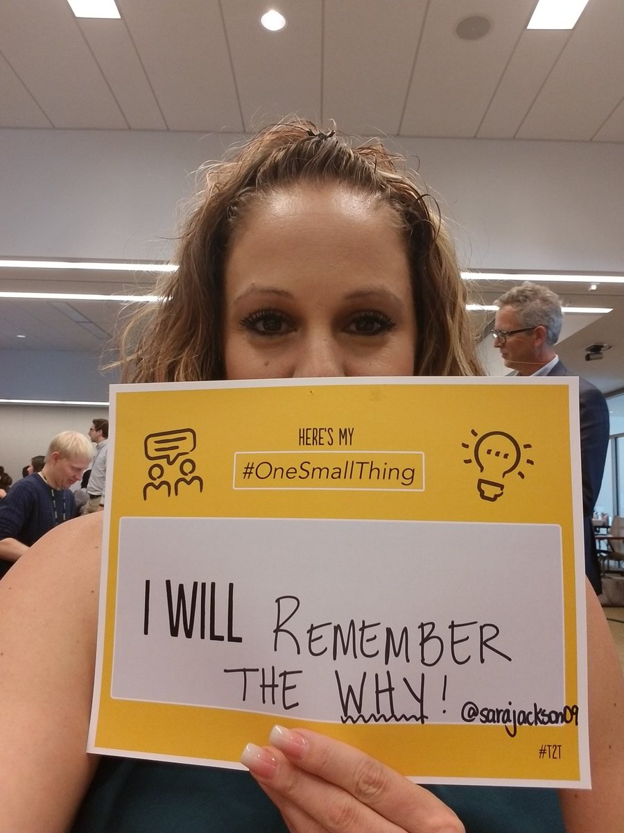 sarajackson09's tweet photo. #TAC3 #ONESMALLTHING https://t.co/aEAWEm5pm2