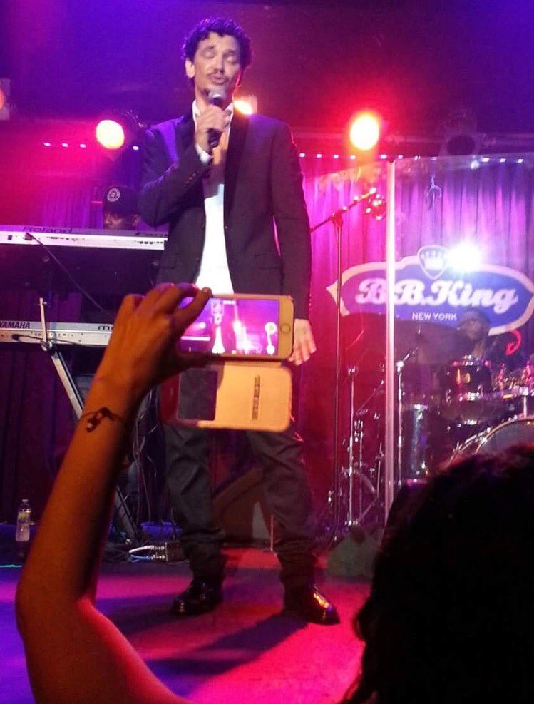 muchgraced's tweet photo. @ElDeBarge 💋another pic capturing the Legend @bbkingbluesnyc
#FlashbackFriday #NYC #Concert2016 https://t.co/xZvxNBHqcu