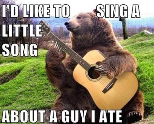 GCeffects's tweet image. We don’t know if we can... bear... any more bear memes. #guitarhumor #bearguitar #sopunny #fuckyousteve