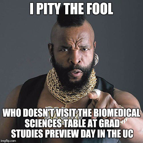 glenpyle's tweet photo. #oldprof #80sreference #UofG #GradStudies #PreviewDay #Guelph #BiomedicalSciences https://t.co/OJnzfPj7Cr
