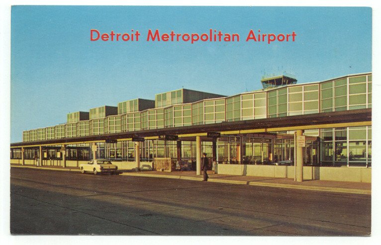 MichiganHist's tweet photo. L.C. Smith Terminal, Detroit Metro Airport - ca. 1960s-70s (ebay)
#RomulusMI #DTW https://t.co/emFWPEXqIH