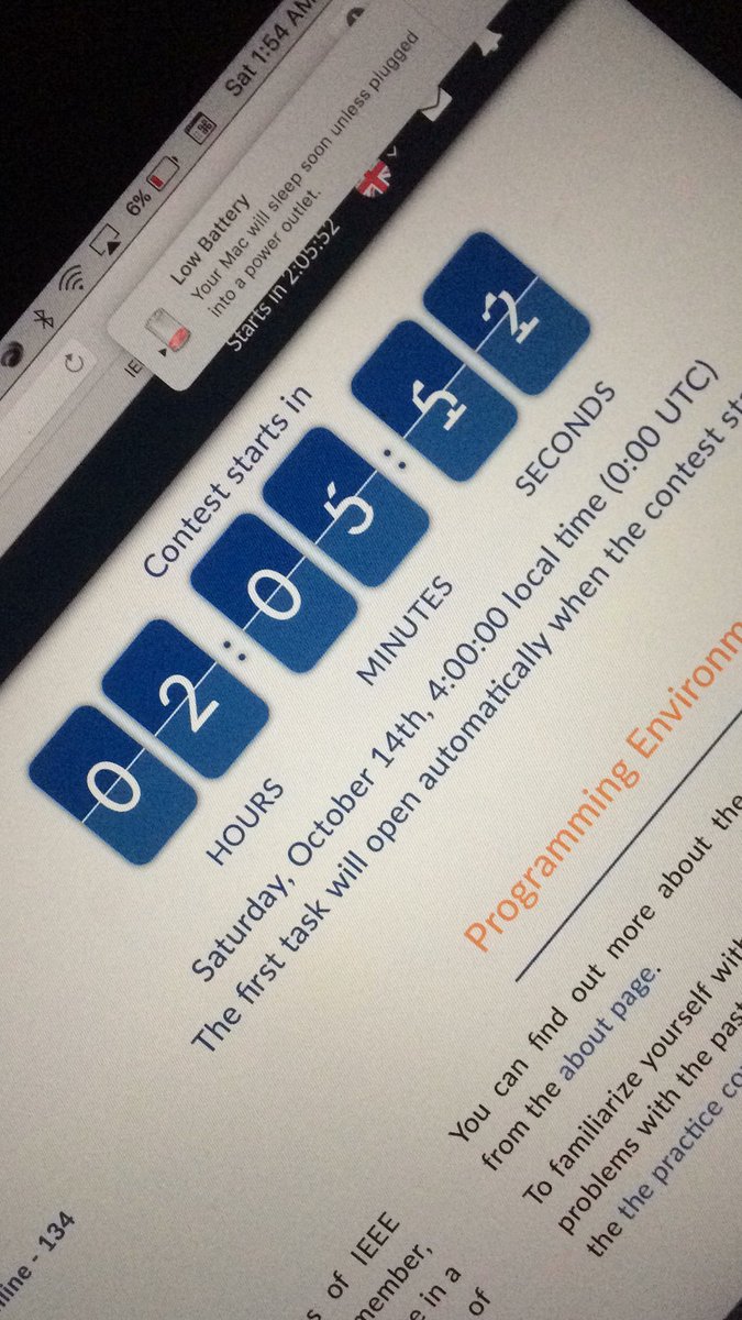 __Mubasher97's tweet photo. More 10minutes to go @ieeextreme  @IEEEorg https://t.co/aTYLnAnTTe