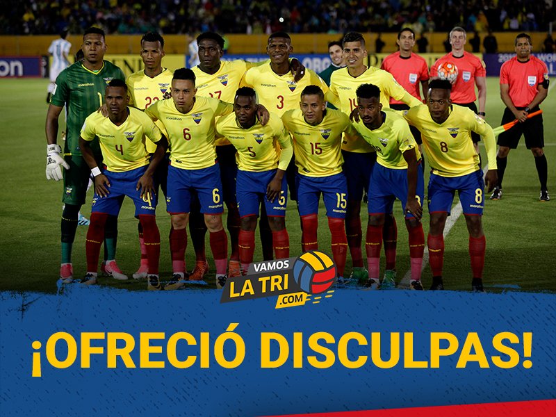 La EMOTIVA carta de uno de los futbolistas de la Tri, que está muy arrepentido bit.ly/disculpas-indi…