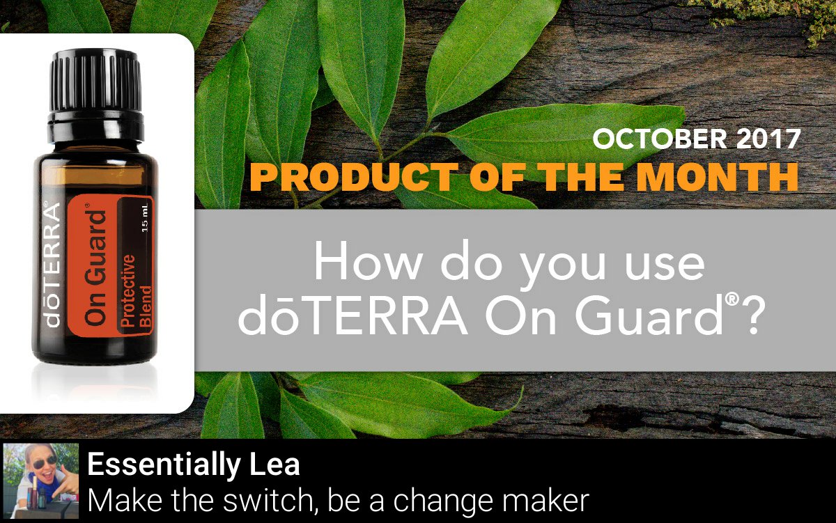 essentiallylea's tweet photo. BTW - dōTERRA On Guard is our PRODUCT OF THE MONTH! https://t.co/5e7ettyTYf