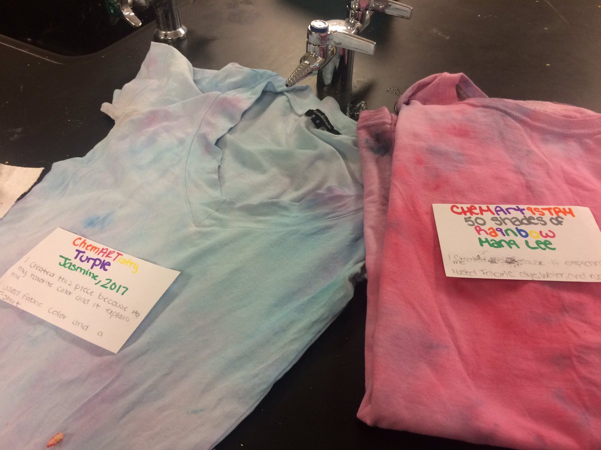 steam_wheeler's tweet photo. Celebrating ChemArtistry in Ms Deason's class https://t.co/g6C6uhVe0h
