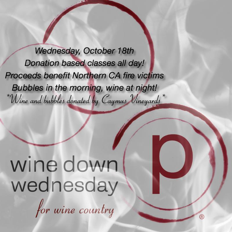 PB_Berkeley's tweet image. Wine Down Wednesday Donation-Based Classes for Wine Country Fire Victims conta.cc/2xEonNA