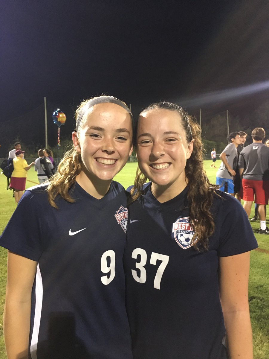 Westrebelsports's tweet photo. Ibby Petre &amp; Heather Williams 
Ibby scored 26 goals this season &amp; was named district “Forward of the Year”
Next game Tues at Science Hill https://t.co/G5VeRHHLV6