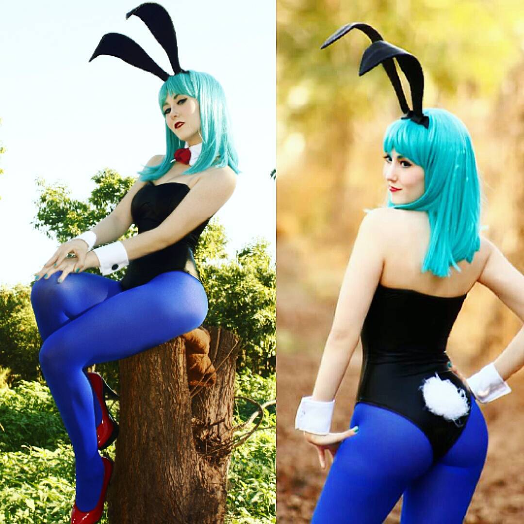 “Bulma Bunny - #dragonball #bulmacosplay #cosplay Cosplayer: https://t.co/J...