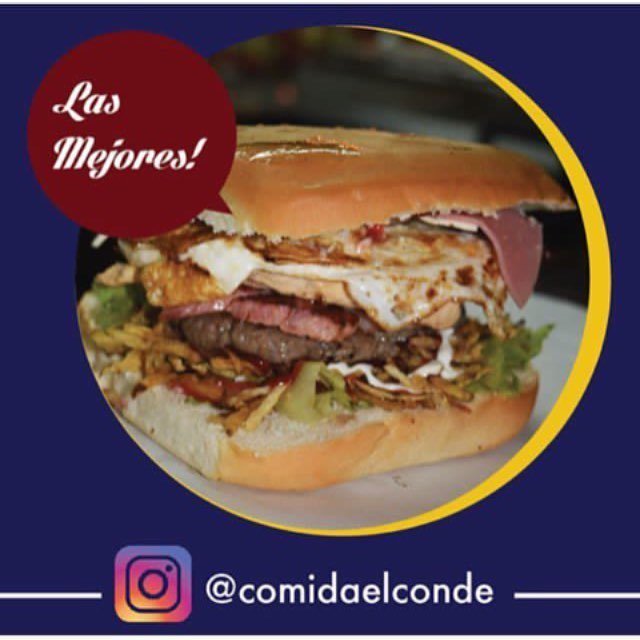 Comida_elconde's tweet photo. Las mejores hamburguesas las tenemos aqui!! https://t.co/MIF5Yl7wrC