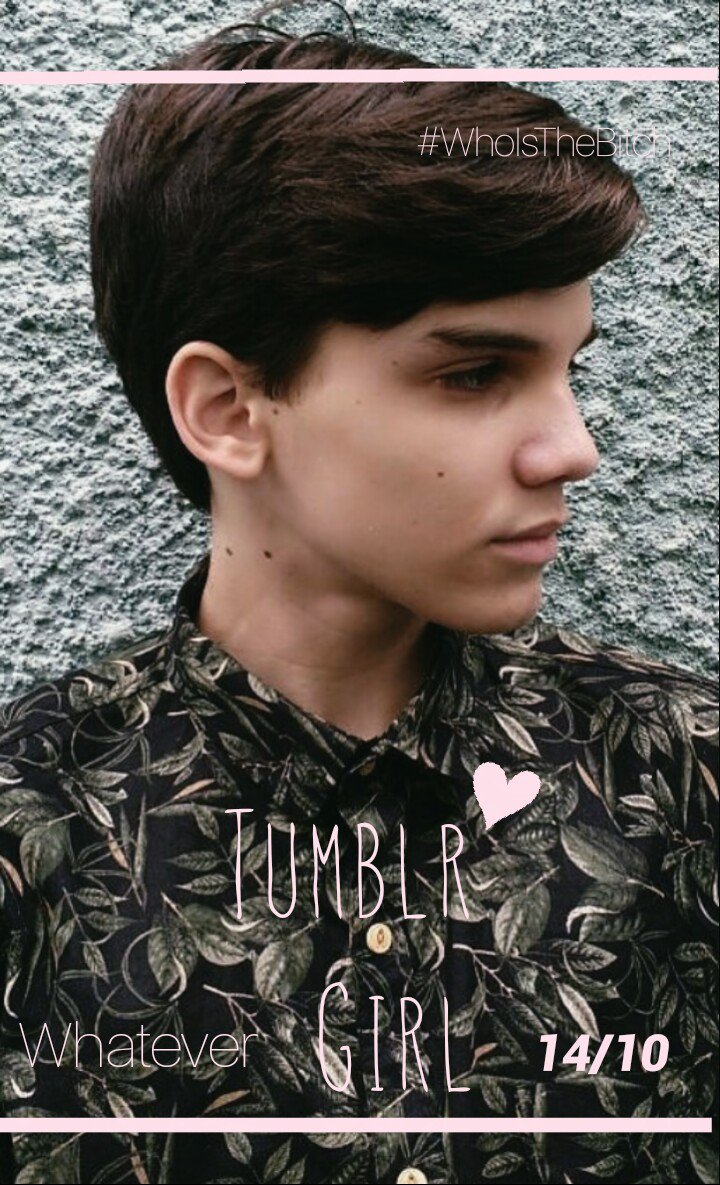 CineWhatever's tweet photo. Poster do Thomas (Luan Ávila @Nadaa_ve ) de #TumblrGirl
O curta estreia amanhã!!! https://t.co/3VFnuLosYm