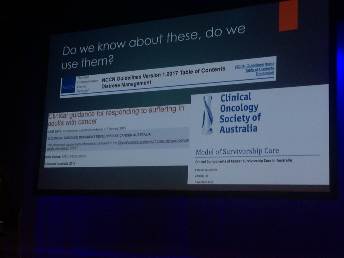 Remember there are guidelines to help support patients #ANZHNCS2017