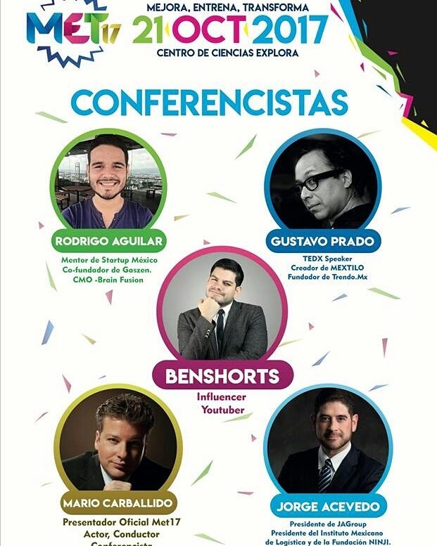 NancyNSalazar's tweet photo. Estaré como mentora en la 1er. cumbre de innovadores #MET2017, simultáneamente se llevarán estas conferencias. MEJORA, ENTRENA, TRANSFORMA❤ https://t.co/JE9AKjhnuw