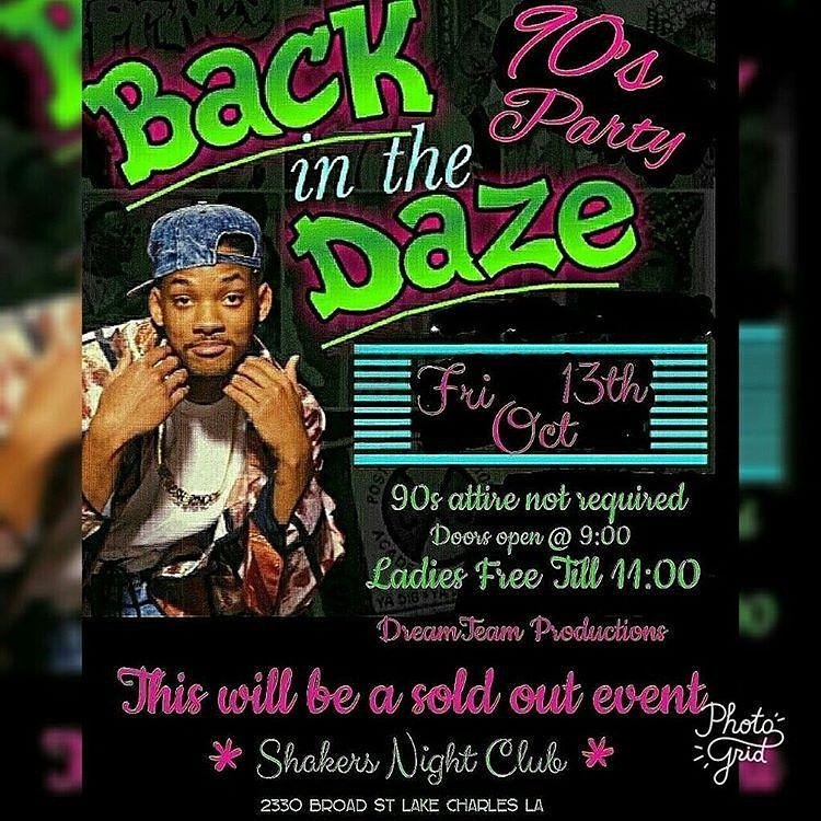 DaRealOGKush's tweet photo. "Tonight #ShakersLC #FridayThe13th #90sParty #AllLadiesFreeTil11pm Doors Open At 9pm"......@Mc_Mon2Dope We Going Up Early Tonight https://t.co/c9ey7MUjQf