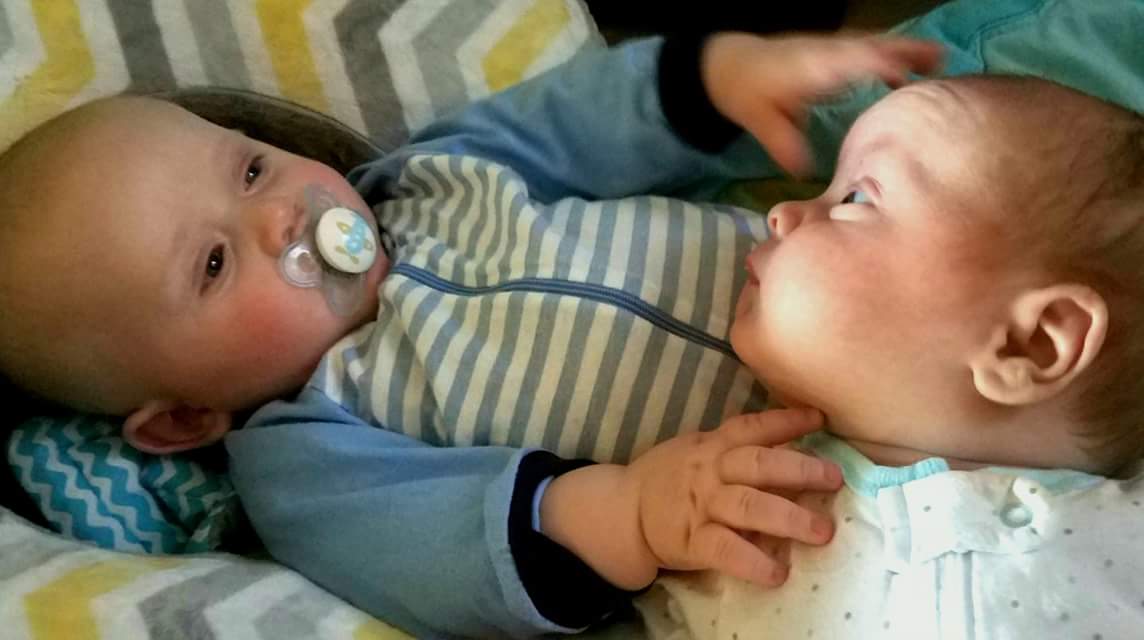 DaddyScience1's tweet photo. I cannot tell you how #blessed my wife and I are to have had been blessed with these 2 beautiful #newborn #baby boys, only 3 months apart. https://t.co/LBG4u5dUpj