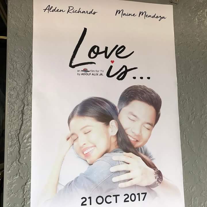 Sa sabado na dont forget save the date first telemovie ng ating mahal na maichard.abangers #ALDUBMRandMRS