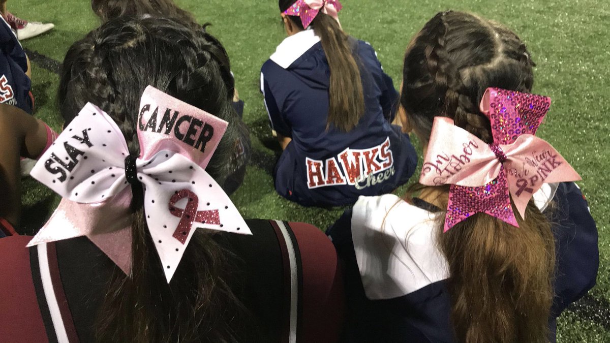 CitrusHillCheer's tweet photo. #slaycancer #inoctoberwewearpink https://t.co/JbdwlEajsI